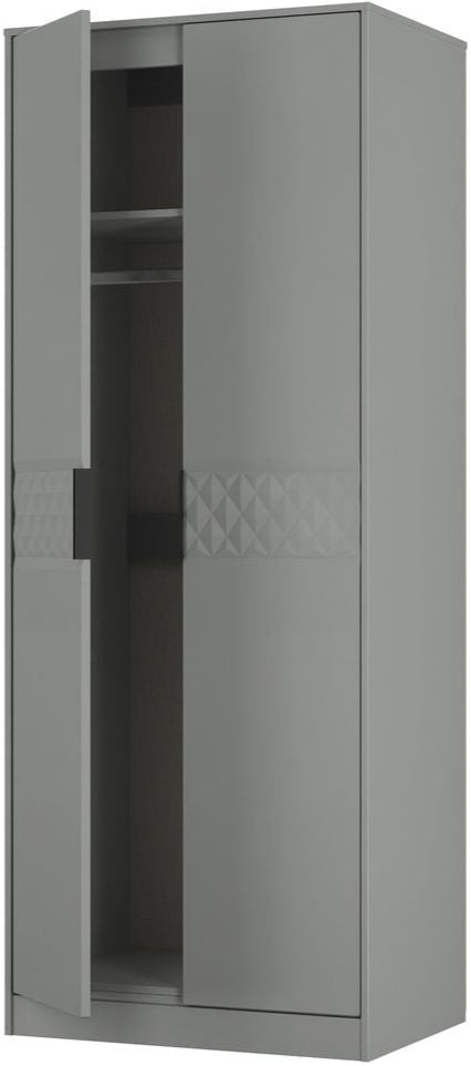 Harlequin 3 Piece Bedroom Set with Black Hairpin Legs