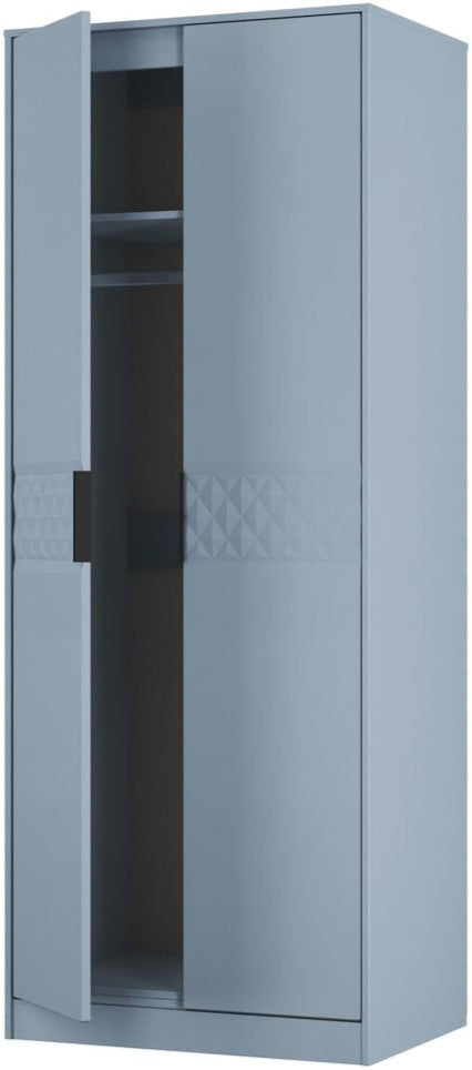 Harlequin 3 Piece Bedroom Set with Black Hairpin Legs