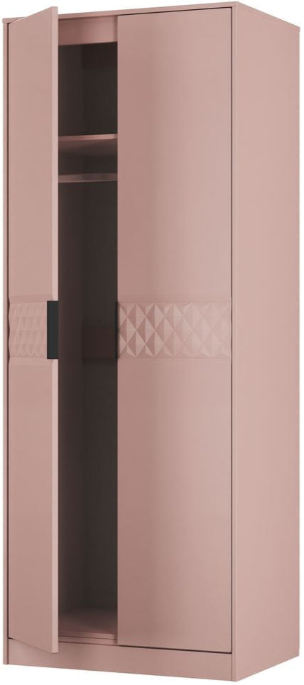 Harlequin 3 Piece Bedroom Set with Black Hairpin Legs