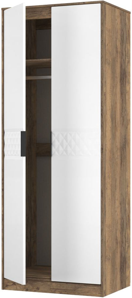 Harlequin 3 Piece Bedroom Set with Black Hairpin Legs