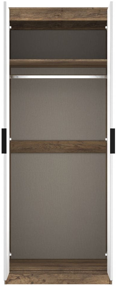 Harlequin 3 Piece Bedroom Set with Black Hairpin Legs