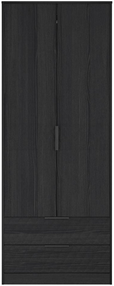 Harlequin 4 Piece Bedroom Set with Black Hairpin Legs