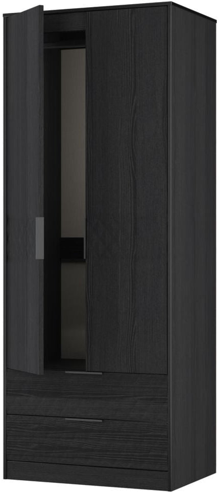 Harlequin 4 Piece Bedroom Set with Black Hairpin Legs