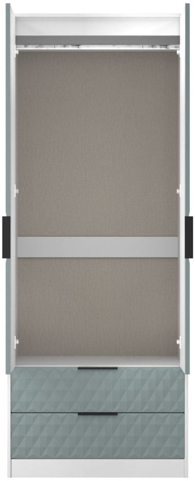 Harlequin 4 Piece Bedroom Set with Black Hairpin Legs