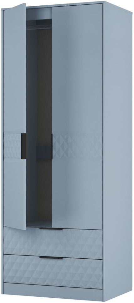 Harlequin 4 Piece Bedroom Set with Black Hairpin Legs