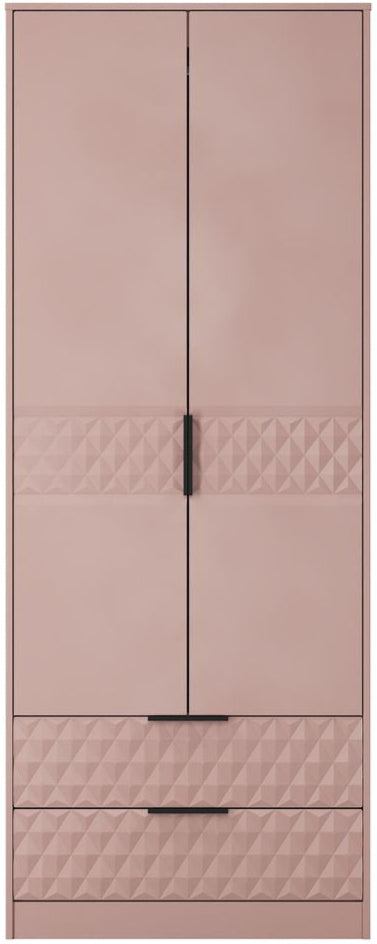 Harlequin 4 Piece Bedroom Set with Black Hairpin Legs