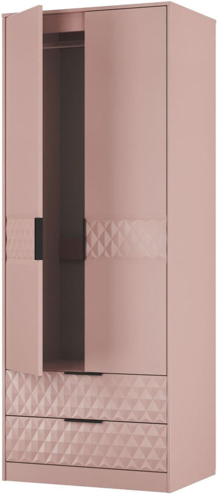 Harlequin 4 Piece Bedroom Set with Black Hairpin Legs