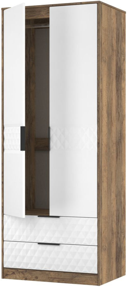 Harlequin 4 Piece Bedroom Set with Black Hairpin Legs