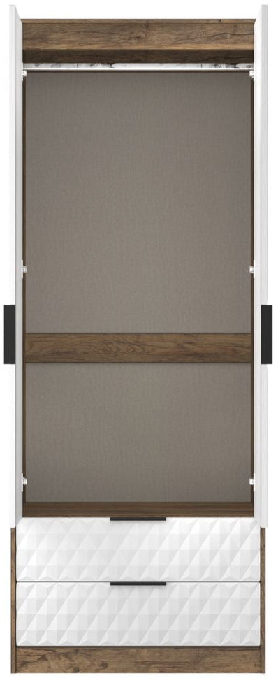 Harlequin 4 Piece Bedroom Set with Black Hairpin Legs