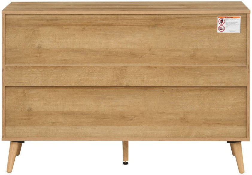 Manila Rattan 7 Drawer Chest 3 Piece Bedroom Set