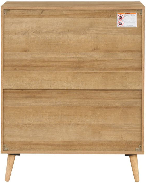 Manila Rattan 3+2 Drawer Chest of Drawers