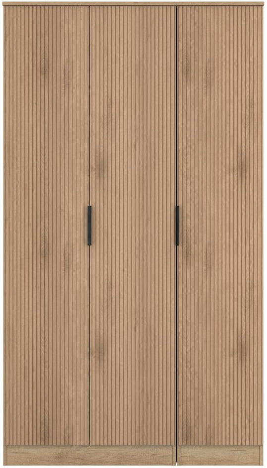 Java Tall 3 Door Triple Wardrobe