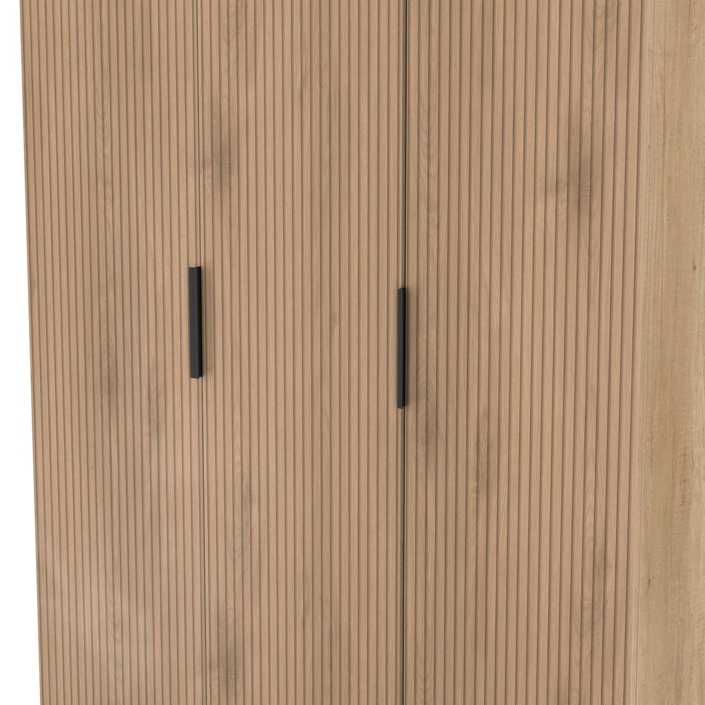 Java Tall 3 Door Triple Wardrobe