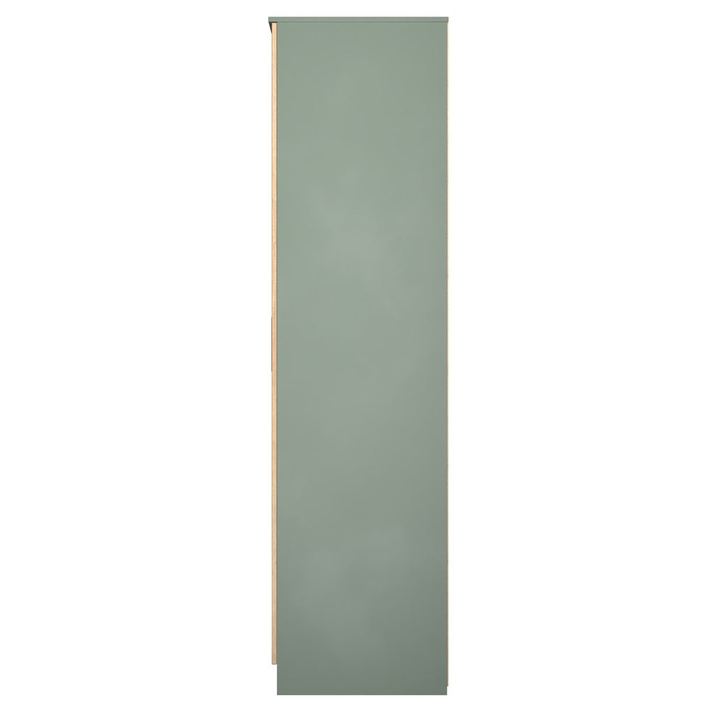 Java Tall Mirrored 3 Door Triple Wardrobe