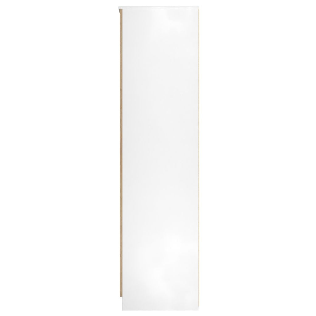 Java Tall Mirrored 3 Door Triple Wardrobe