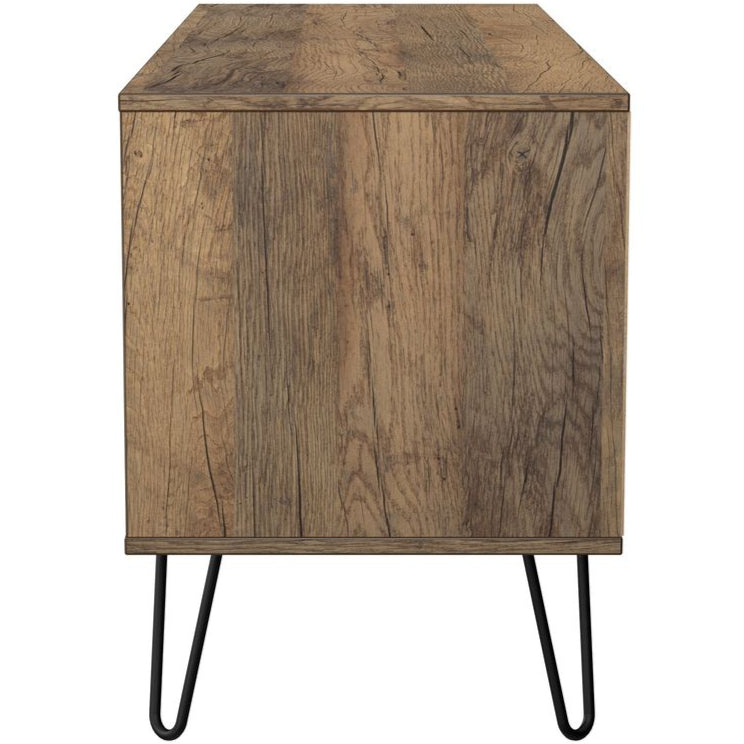 Harlequin 4 Drawer Bed Box with Black Hairpin Legs