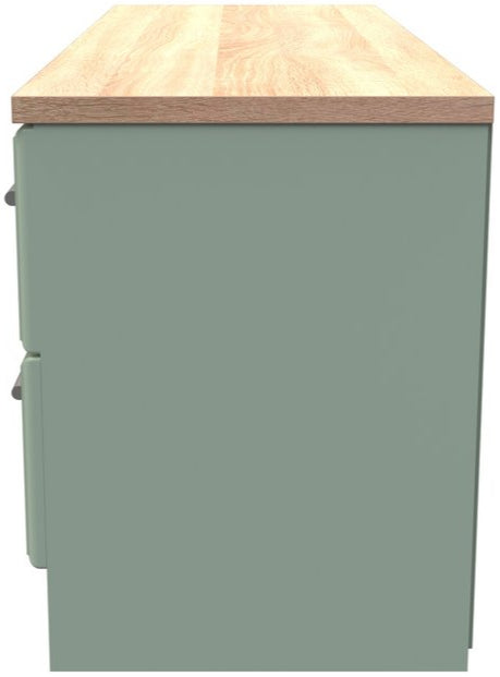 Kent 4 Drawer Bed Box with Oak Top