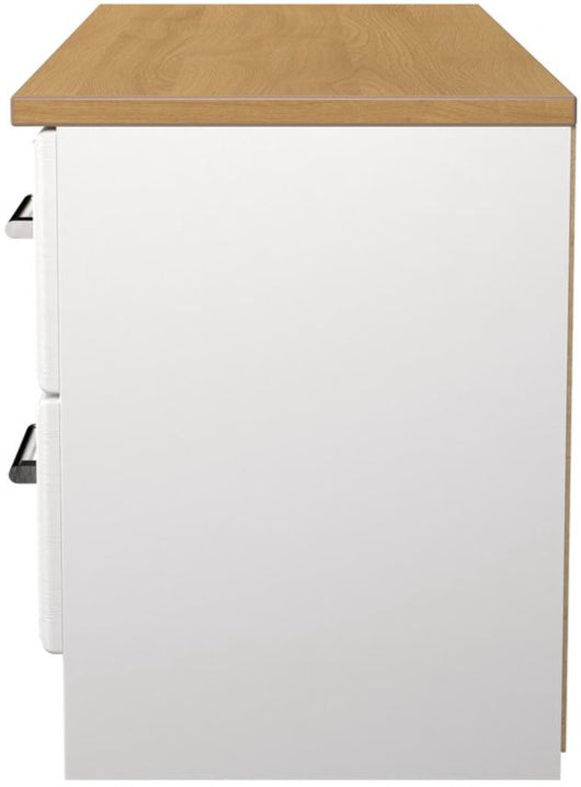 Kent 4 Drawer Bed Box with Oak Top