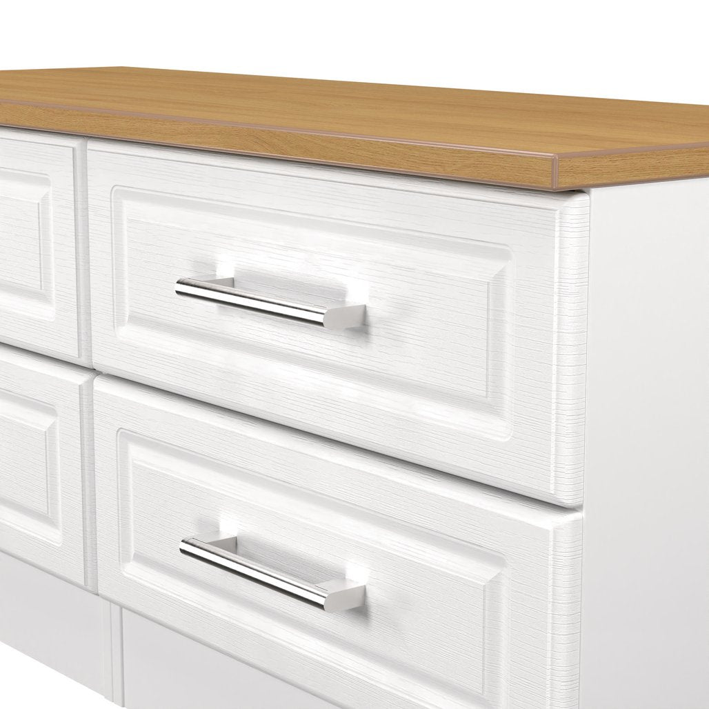 Kent 4 Drawer Bed Box with Oak Top