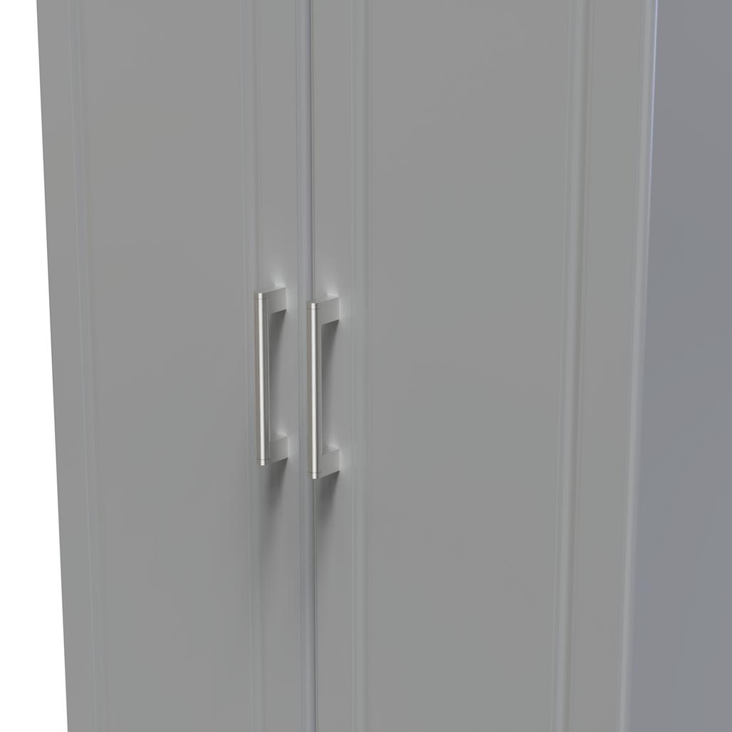 Kent 2 Door Double Wardrobe, 3 Drawer Bedsides & 3 Drawer Deep Chest of Drawers