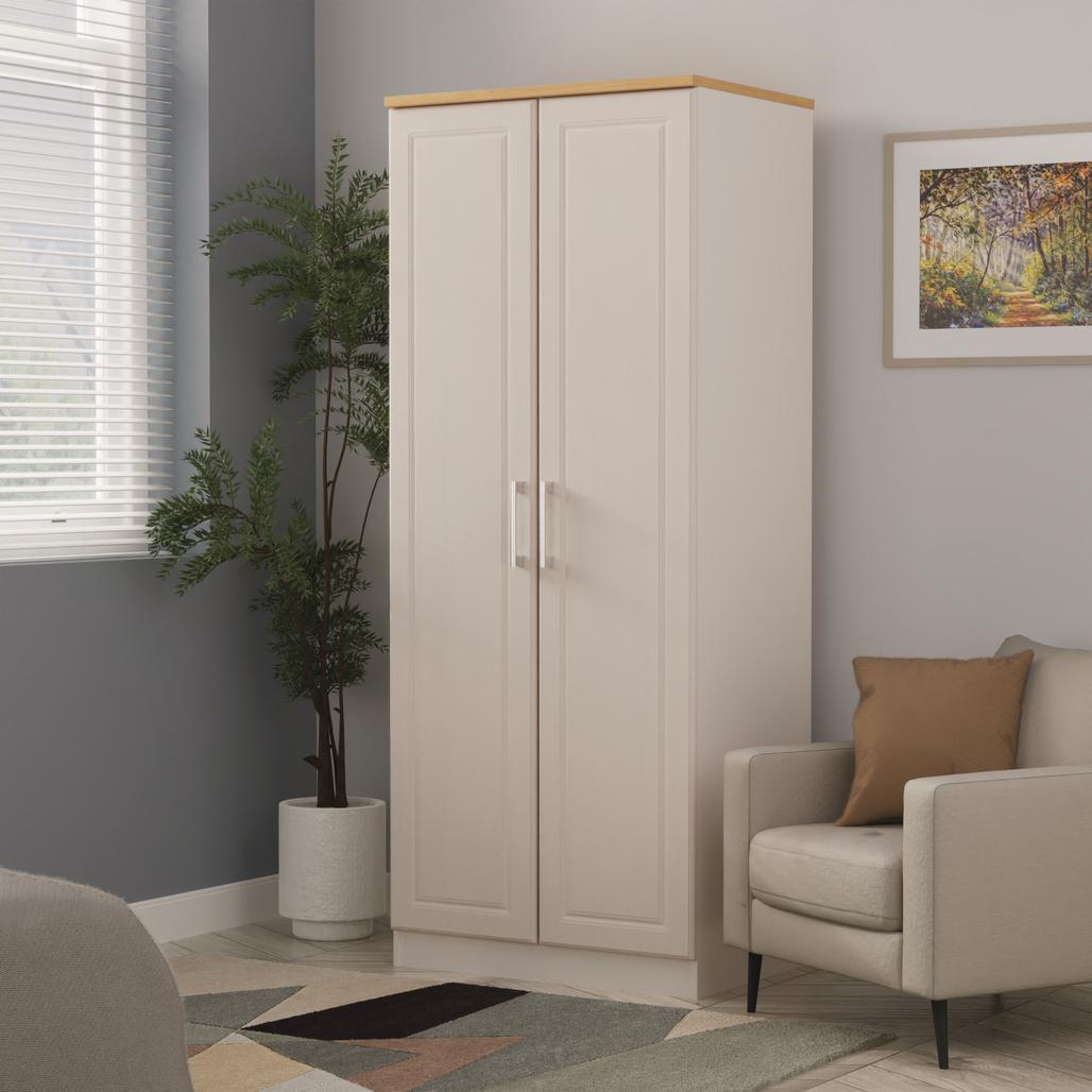 Kent 2 Door Double Wardrobe
