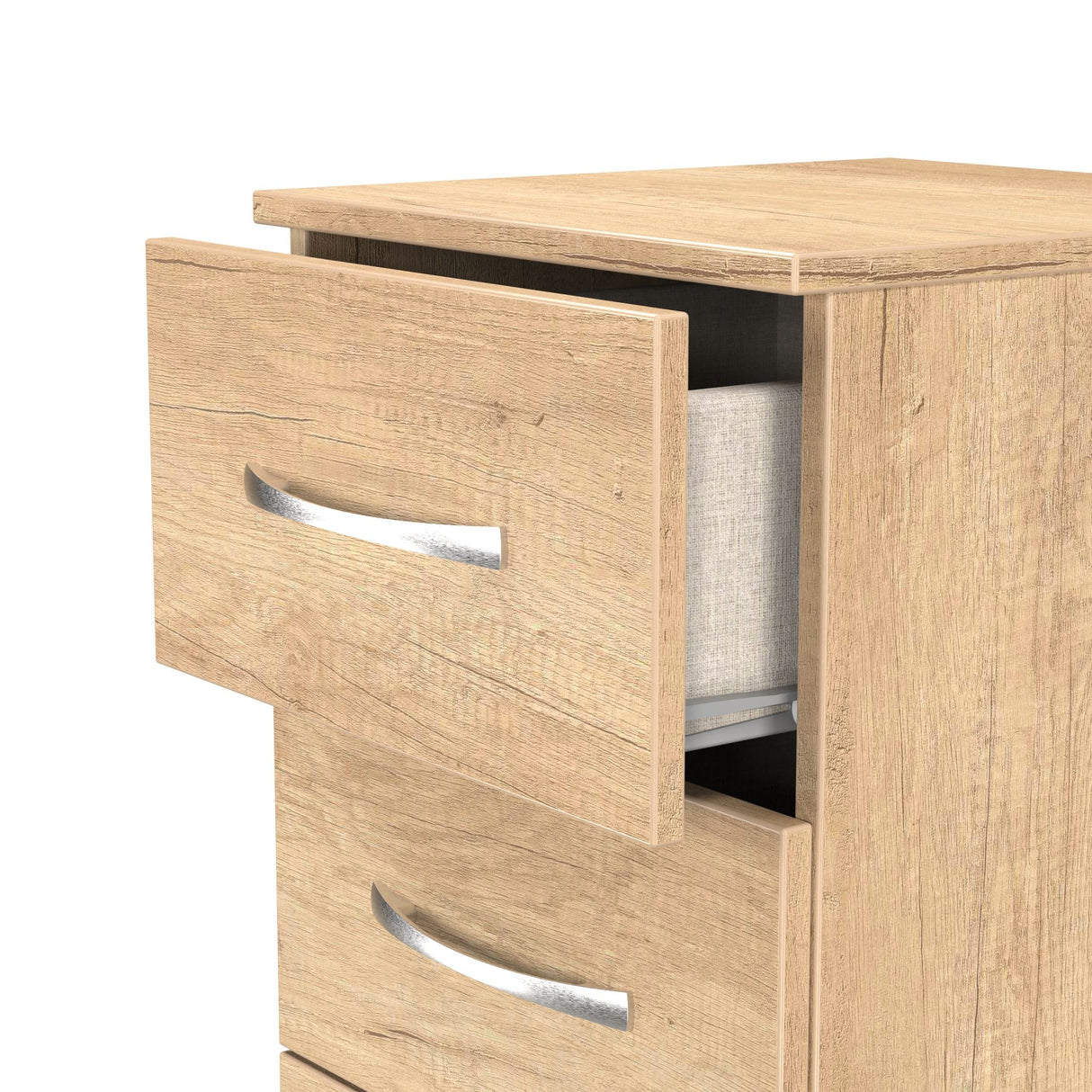 Avon 5 Drawer Tall Bedside Table