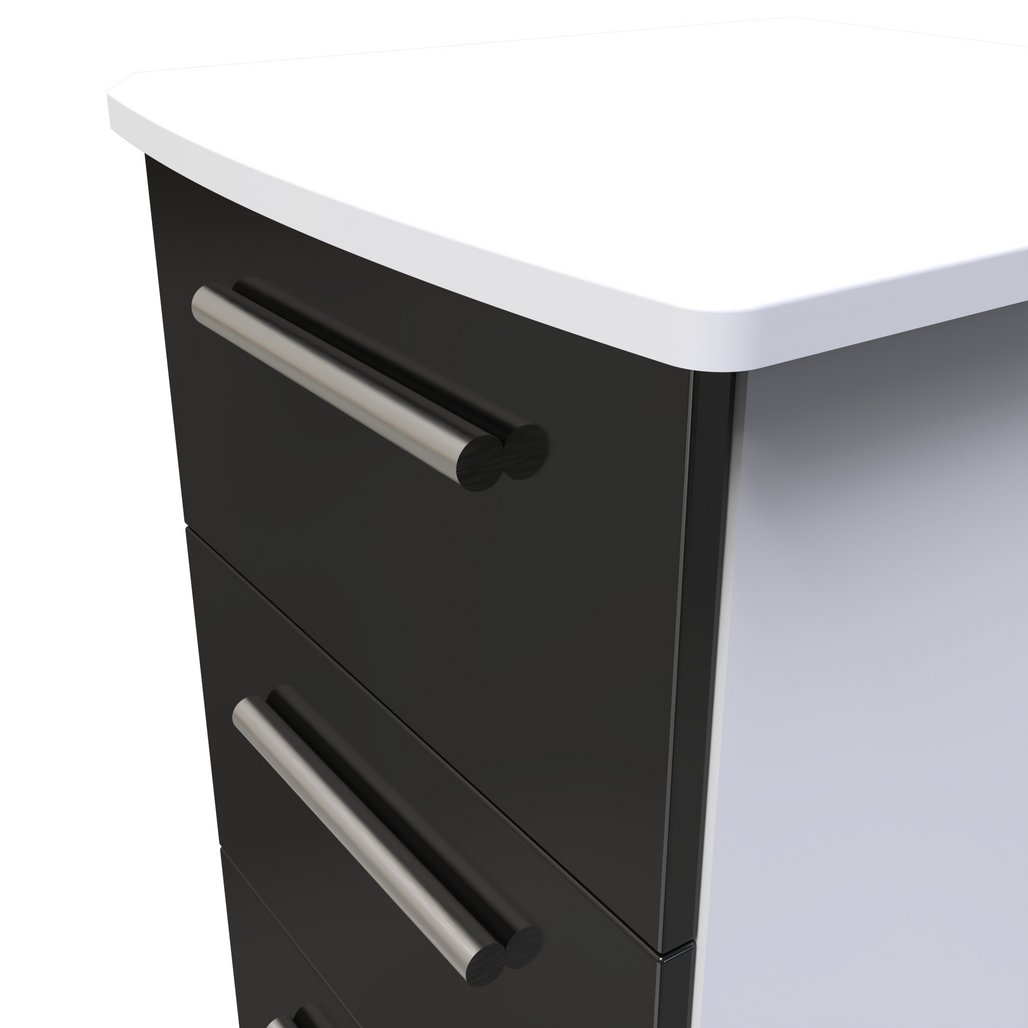 Knightsbridge 3 Drawer Bedside Table