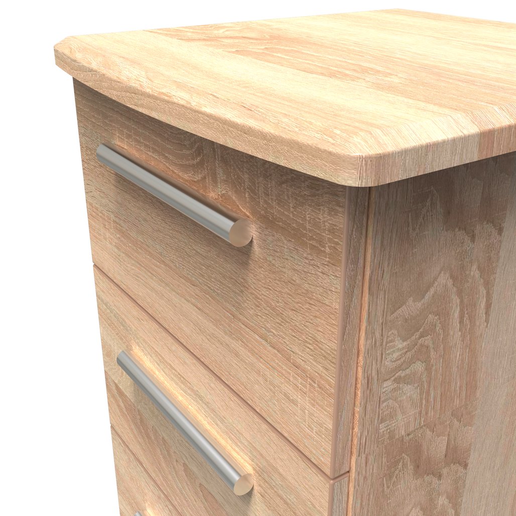 Knightsbridge 3 Drawer Bedside Table