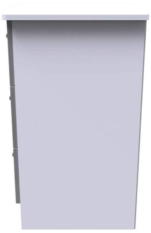 Knightsbridge 3 Drawer Bedside Table