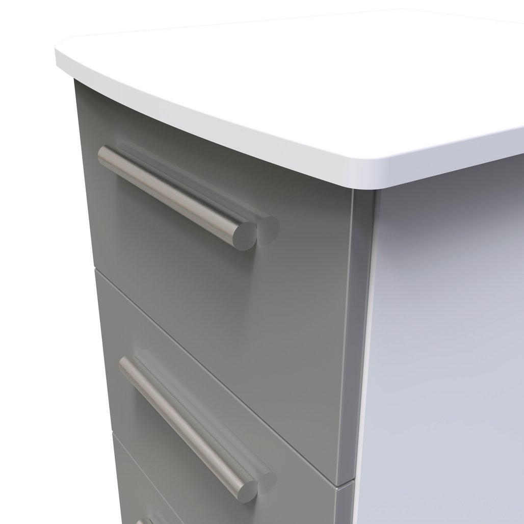 Knightsbridge 3 Drawer Bedside Table