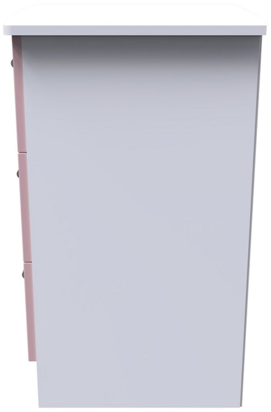 Knightsbridge 3 Drawer Bedside Table