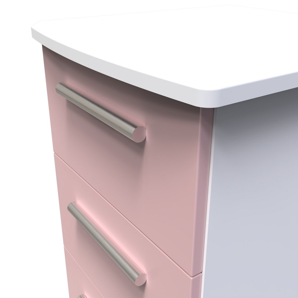 Knightsbridge 3 Drawer Bedside Table