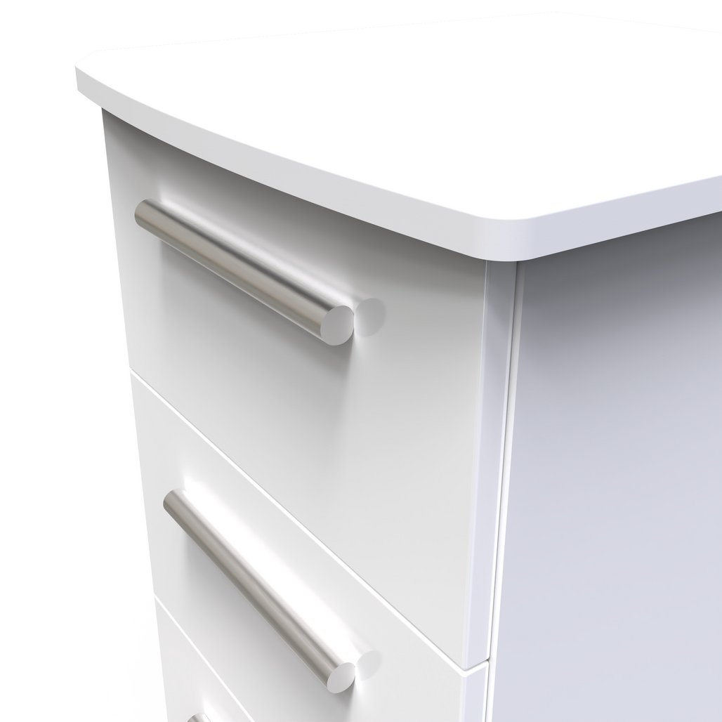 Knightsbridge 3 Drawer Bedside Table