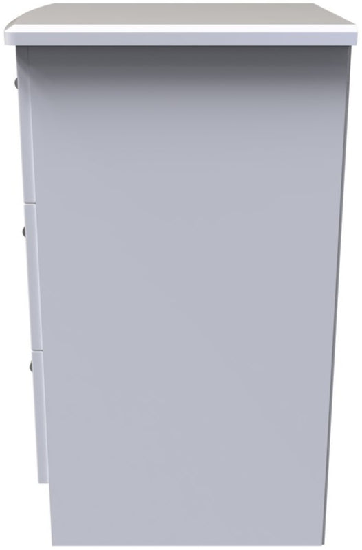 Knightsbridge 3 Drawer Bedside Table