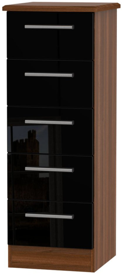 Knightsbridge 5 Drawer Bedside Table