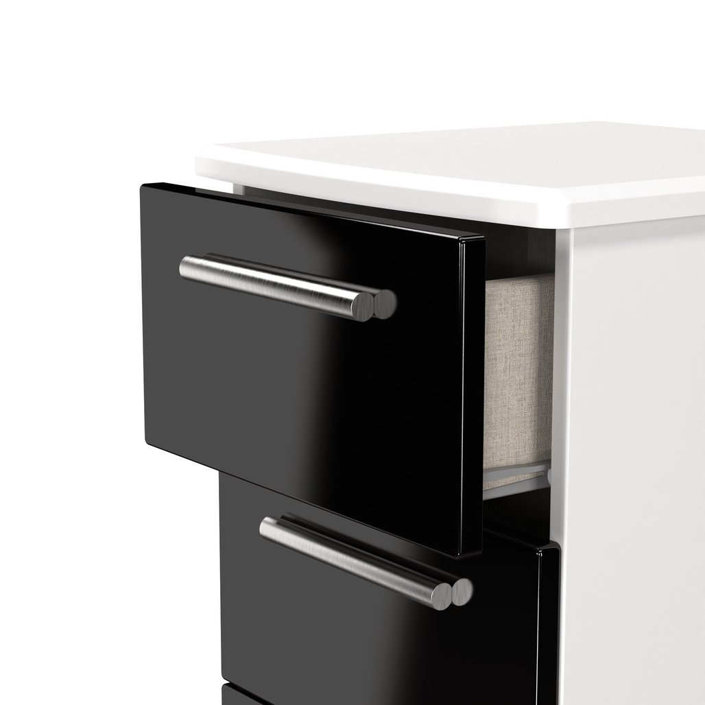 Knightsbridge 5 Drawer Bedside Table