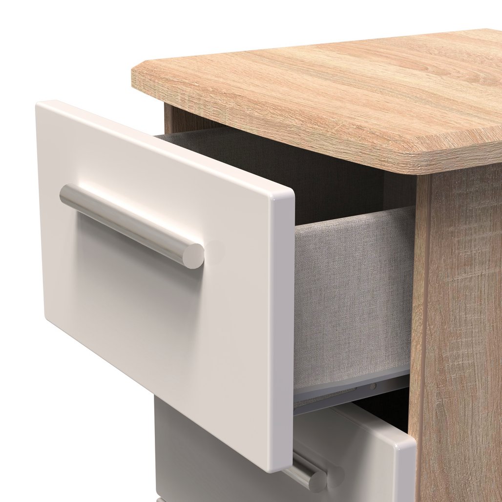 Knightsbridge 5 Drawer Bedside Table