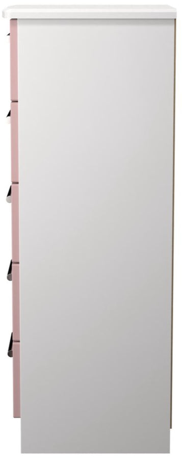 Knightsbridge 5 Drawer Bedside Table
