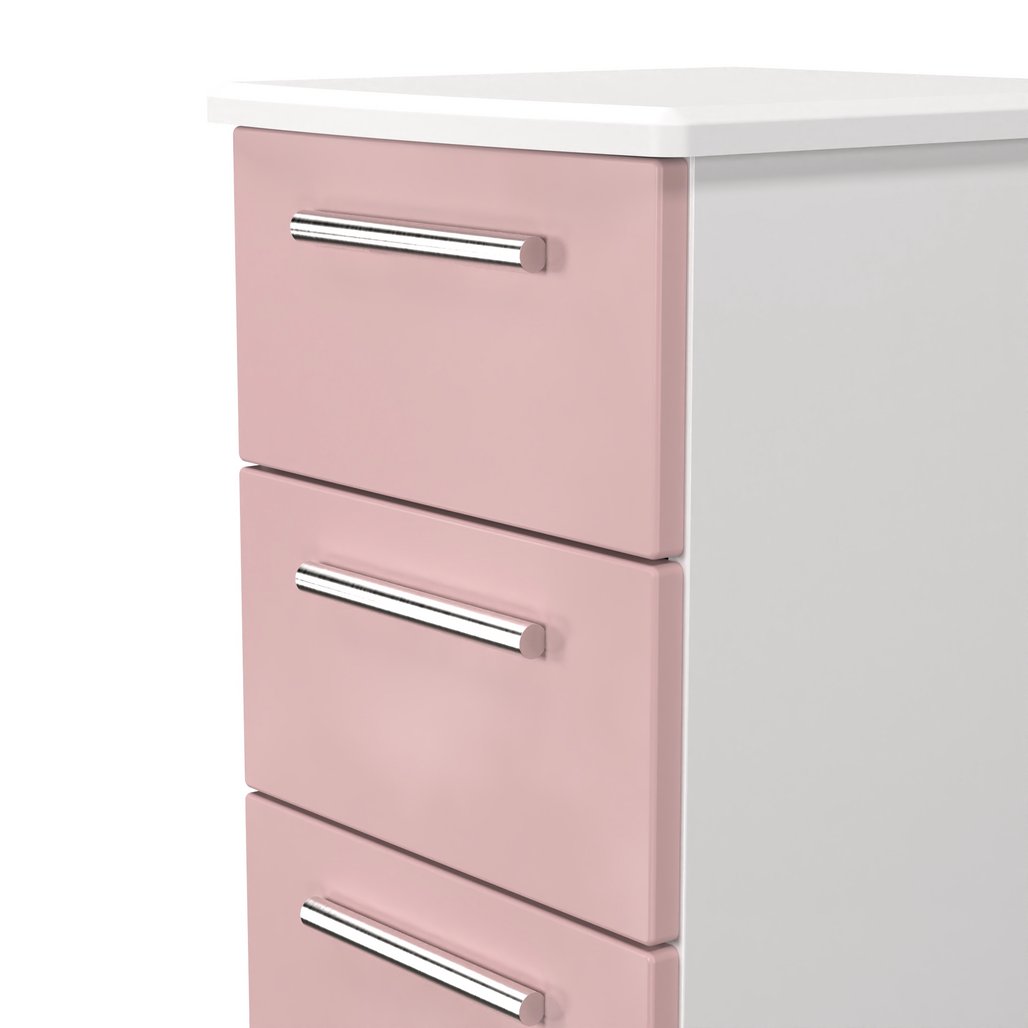 Knightsbridge 5 Drawer Bedside Table