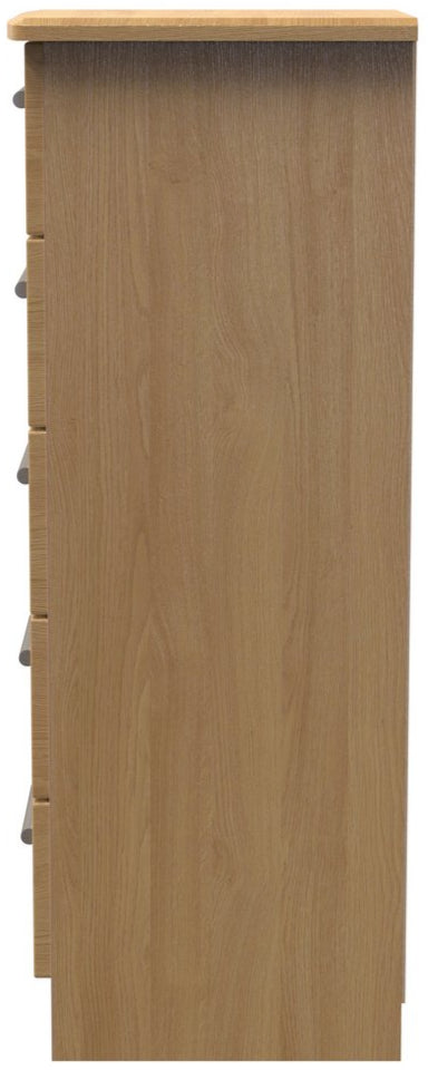 Knightsbridge 5 Drawer Bedside Table
