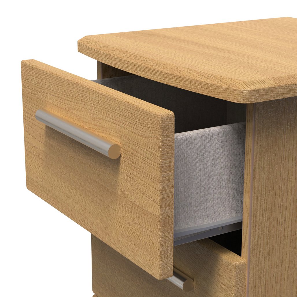Knightsbridge 5 Drawer Bedside Table