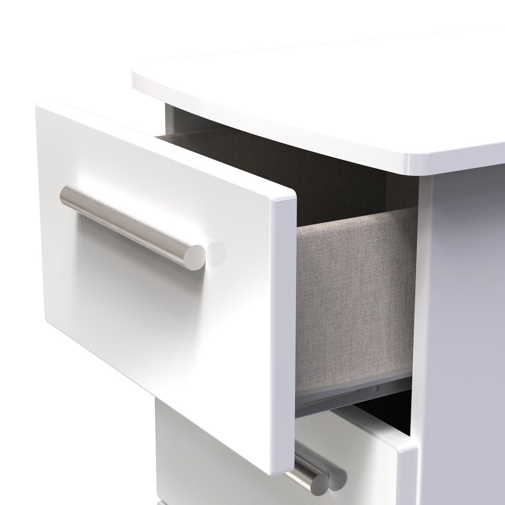 Knightsbridge 5 Drawer Bedside Table