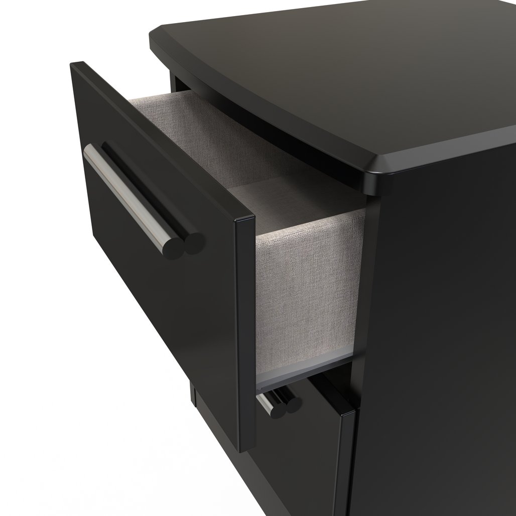 Knightsbridge 2 Drawer Bedside Table