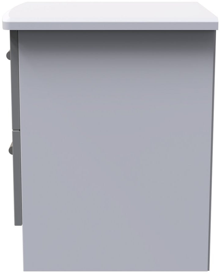 Knightsbridge 2 Drawer Bedside Table