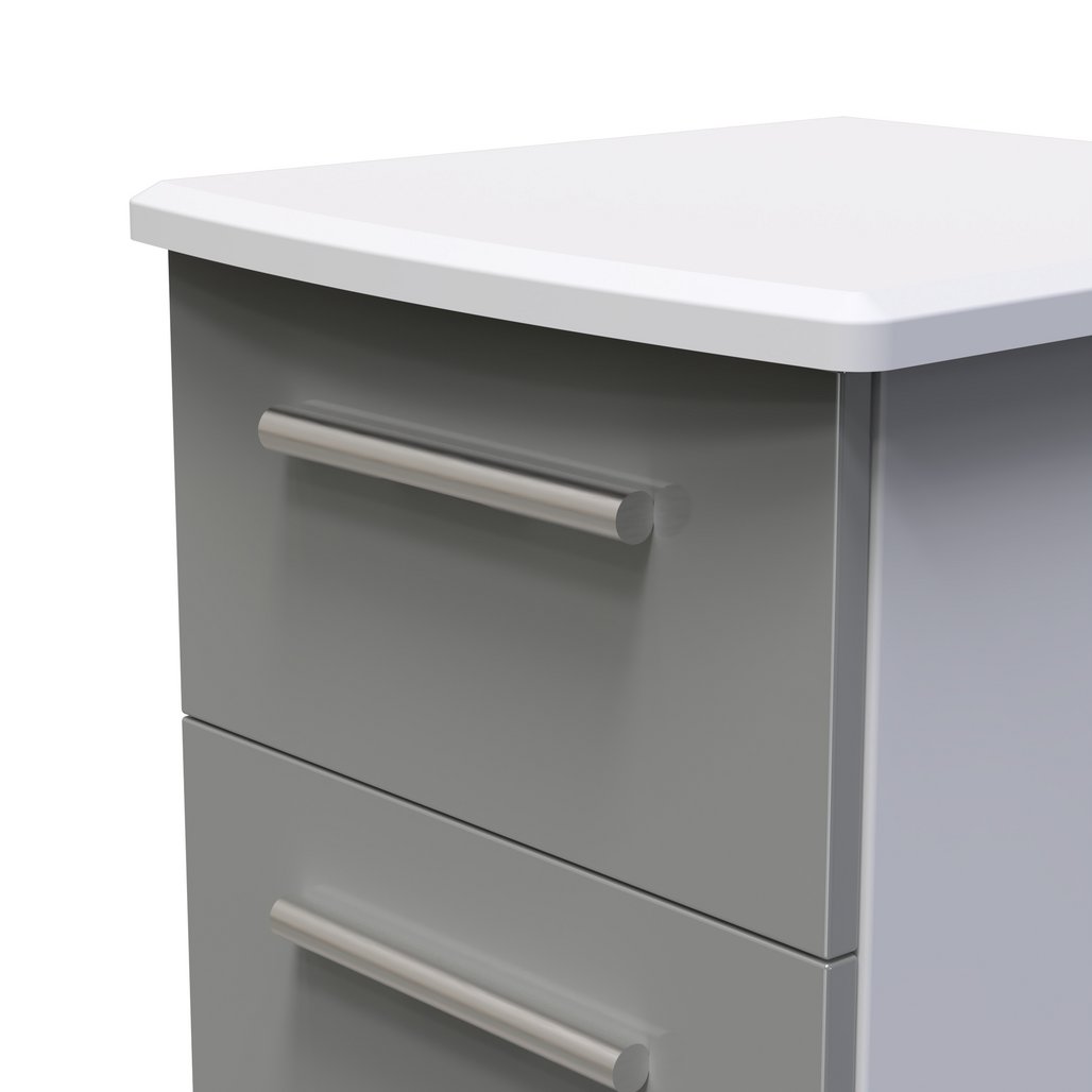 Knightsbridge 2 Drawer Bedside Table