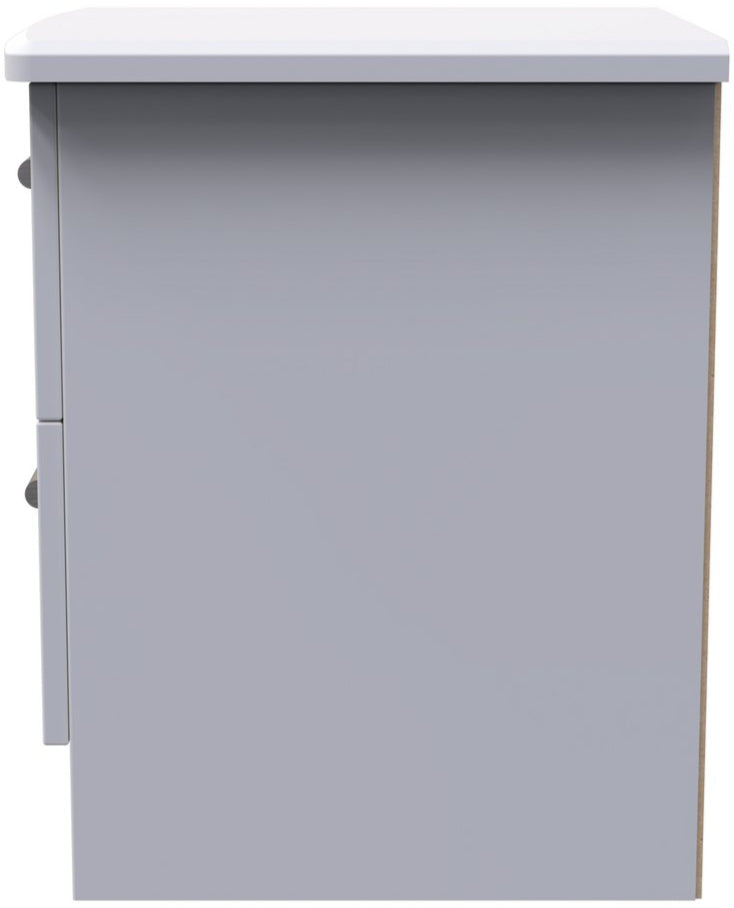 Knightsbridge 2 Drawer Bedside Table