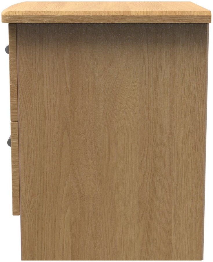 Knightsbridge 2 Drawer Bedside Table