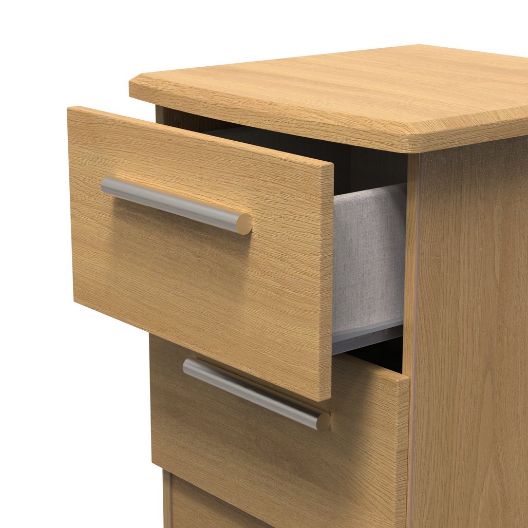 Knightsbridge 2 Drawer Bedside Table