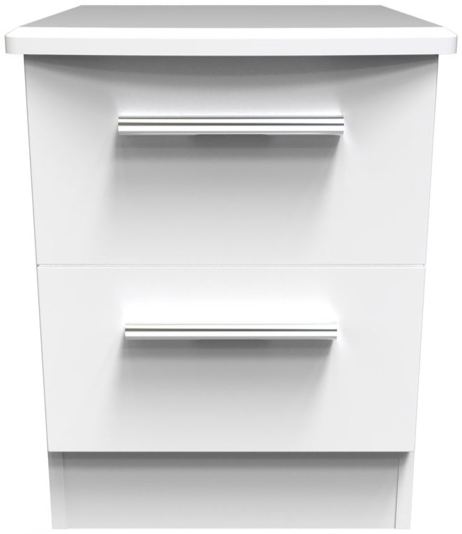 Knightsbridge 2 Drawer Bedside Table