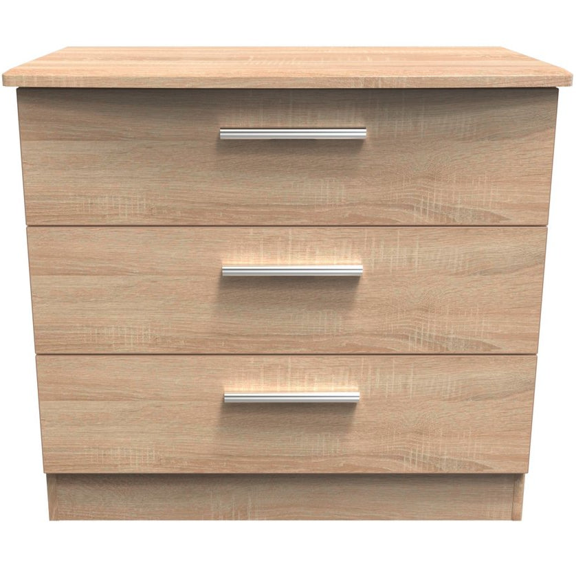 Knightsbridge 3 Drawer Chest